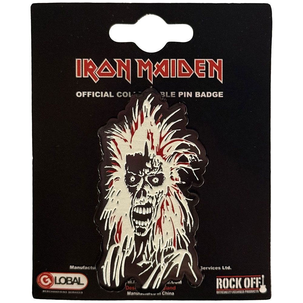 Iron Maiden - Pin Badge (25mm x 50mm) - 1st Album Eddie