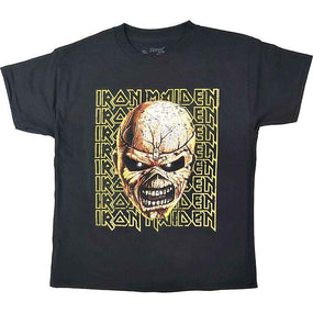 Iron Maiden - Trooper Head Toddler and Youth Black Shirt - COMING SOON