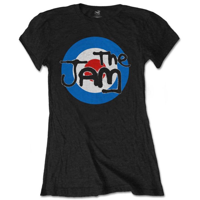 Jam, The - Spray Target Logo Womens Black Shirt