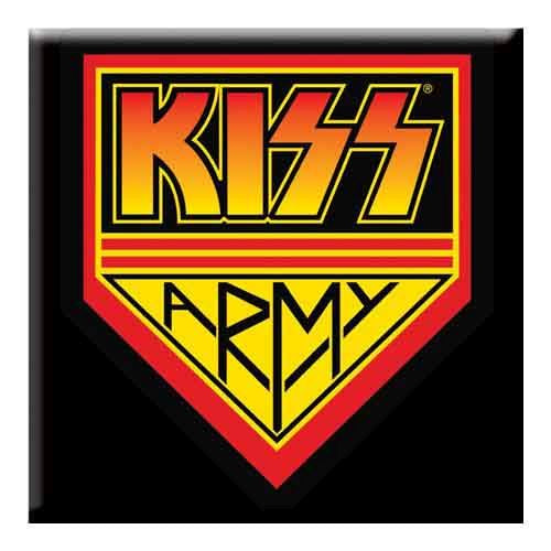 Kiss - Magnet (75mm x 75mm) - Kiss Army