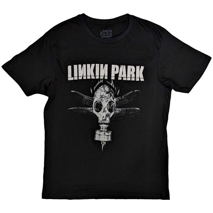 Linkin Park - Gas Mask Black Shirt - 100% Official Merchandise