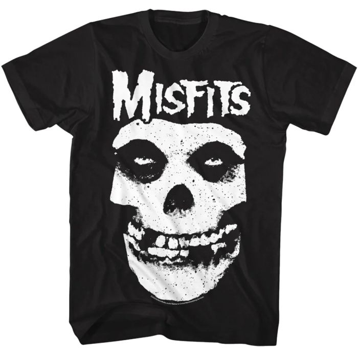 Misfits - 3XL, 4XL, 5XL Fiend Skull Black Shirt