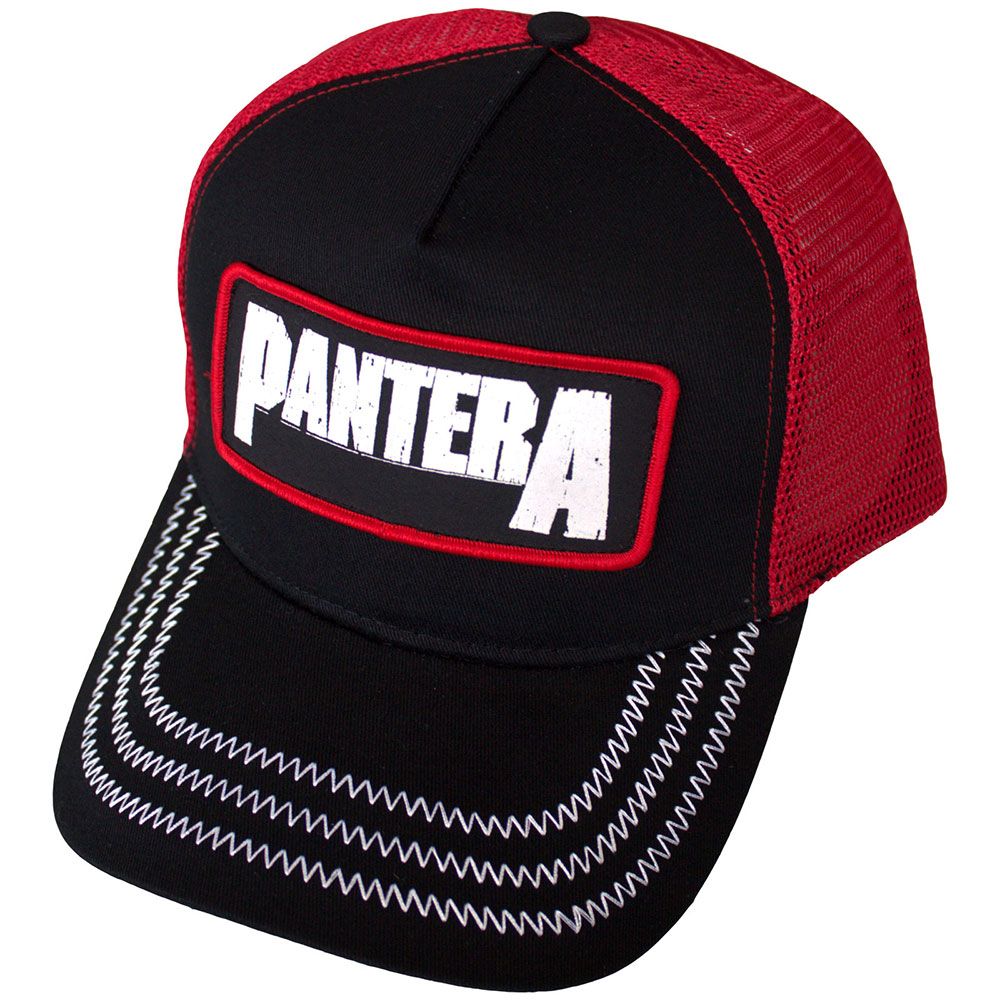 Pantera - Trucker Cap (White Pantera Logo)
