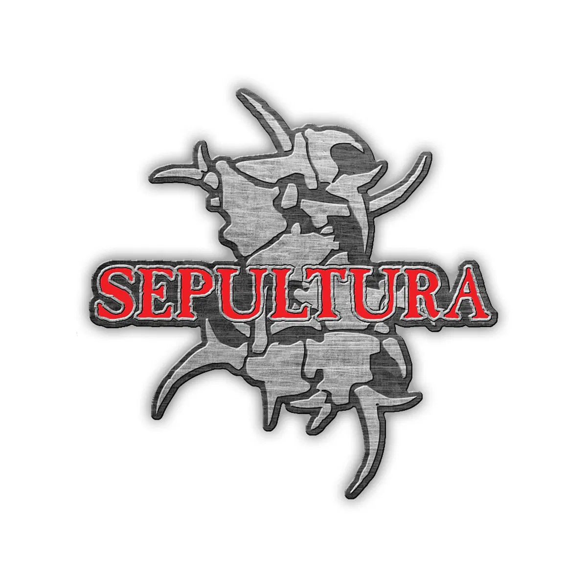 Sepultura - Pin Badge - Logo & Tribal S