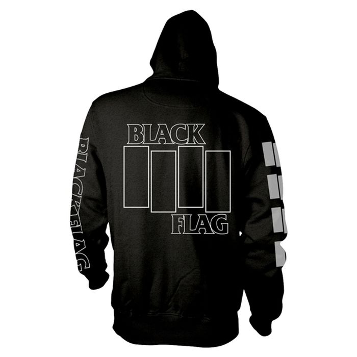Black Flag - Zip Hoodie (Logo)