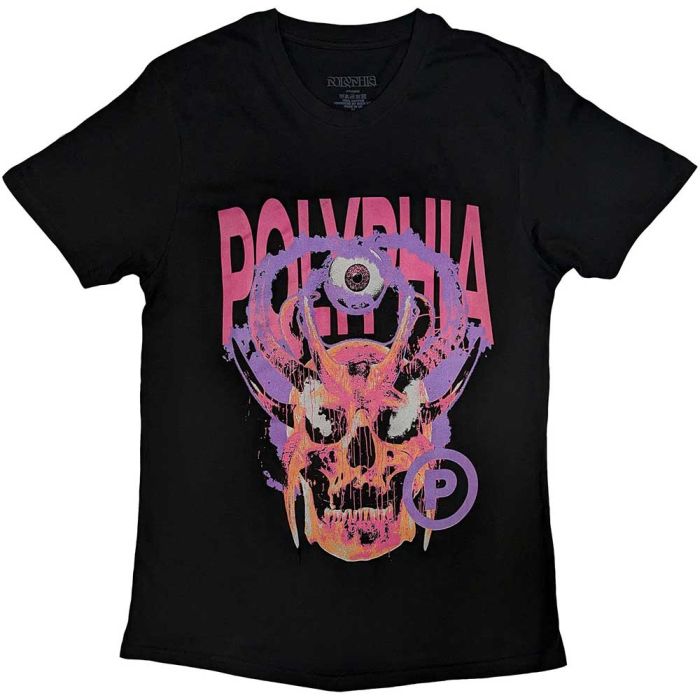 Polyphia - Skull Circle Black Shirt
