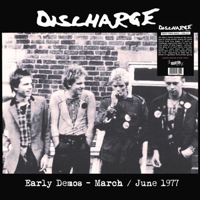 Discharge - Early Demos: March/June 1977 (Ltd. Ed. Red vinyl) - Vinyl - New