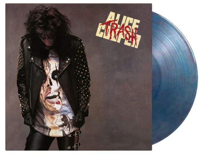 Cooper, Alice - Trash (Ltd. Ed. 2024 35th Anniversary 180g Translucent Blue & Red Marbled vinyl reissue - numbered ed. of 2500) - Vinyl - New