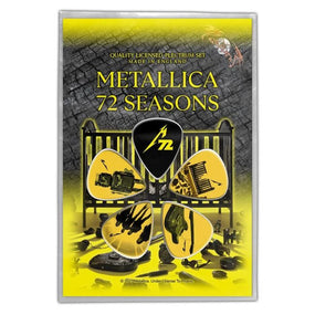 Metallica - 5 x Guitar Picks Plectrum Pack (72 Seasons)