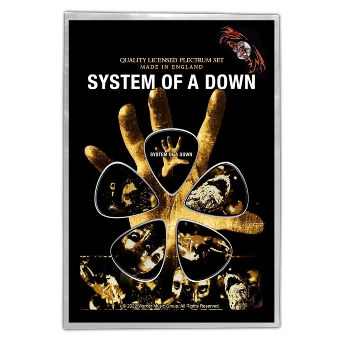 System Of A Down - 5 x Guitar Picks Plectrum Pack (Hand)