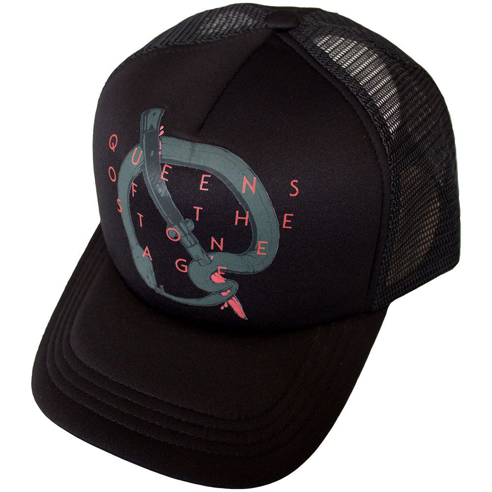 Queens Of The Stone Age - Trucker Cap (Switchblade Q Logo)
