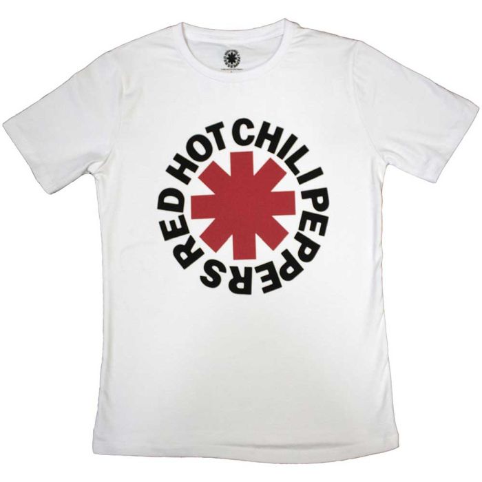 Red Hot Chili Peppers - Asterisk Womens White Shirt