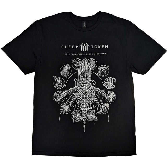 Sleep Token - This Place Will Become Your Tomb Black Shirt - 100% Official Merchandise