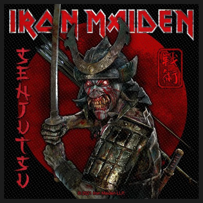Iron Maiden - Senjutsu (100mm x 100mm) Sew-On Patch