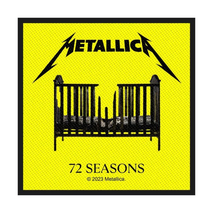 Metallica - 72 Seasons Album Cover (100mm x 95mm) Sew-On Patch