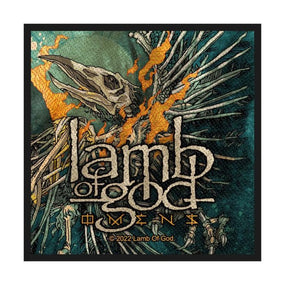 Lamb Of God - Omens (100mm x 95mm) Sew-On Patch