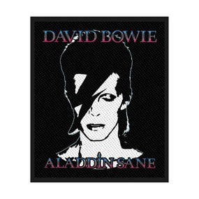 Bowie, David - Aladdin Sane (80mm x 100mm) Sew-On Patch