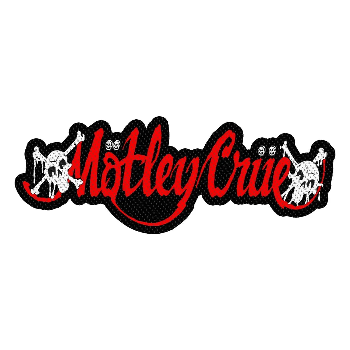 Motley Crue - Dr Feelgood Cut-Out (100mm x 40mm) Sew-On Patch
