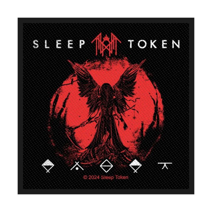 Sleep Token - Winged Death (100mm x 100mm) Sew-On Patch
