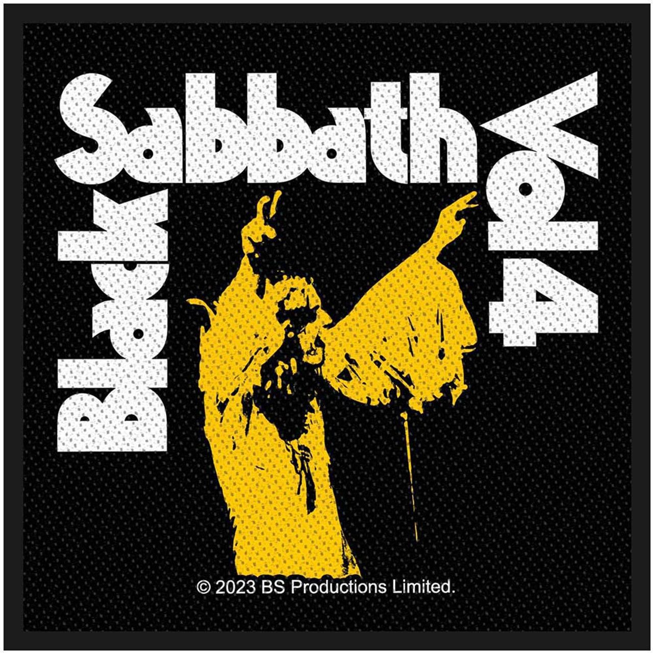 Black Sabbath - Vol 4 () Sew-On Patch - COMING SOON