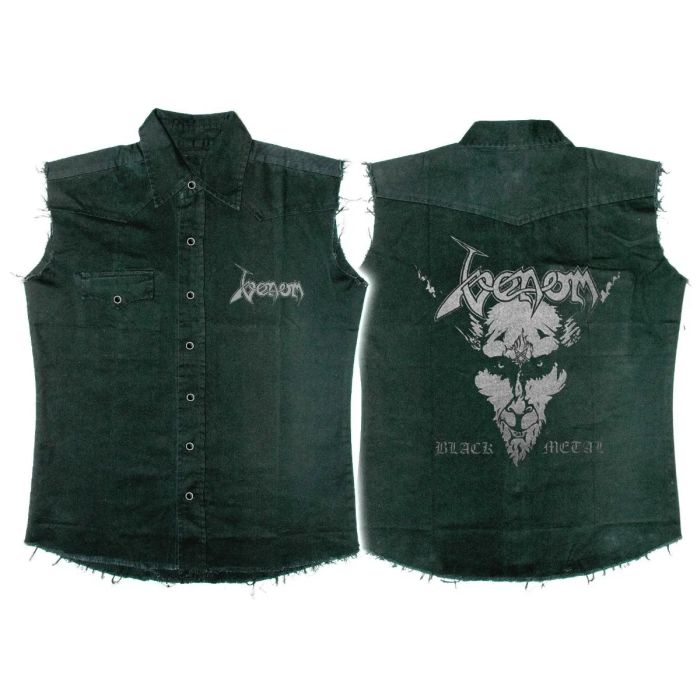 Venom - Sleeveless Black Work Shirt (Black Metal) - COMING SOON