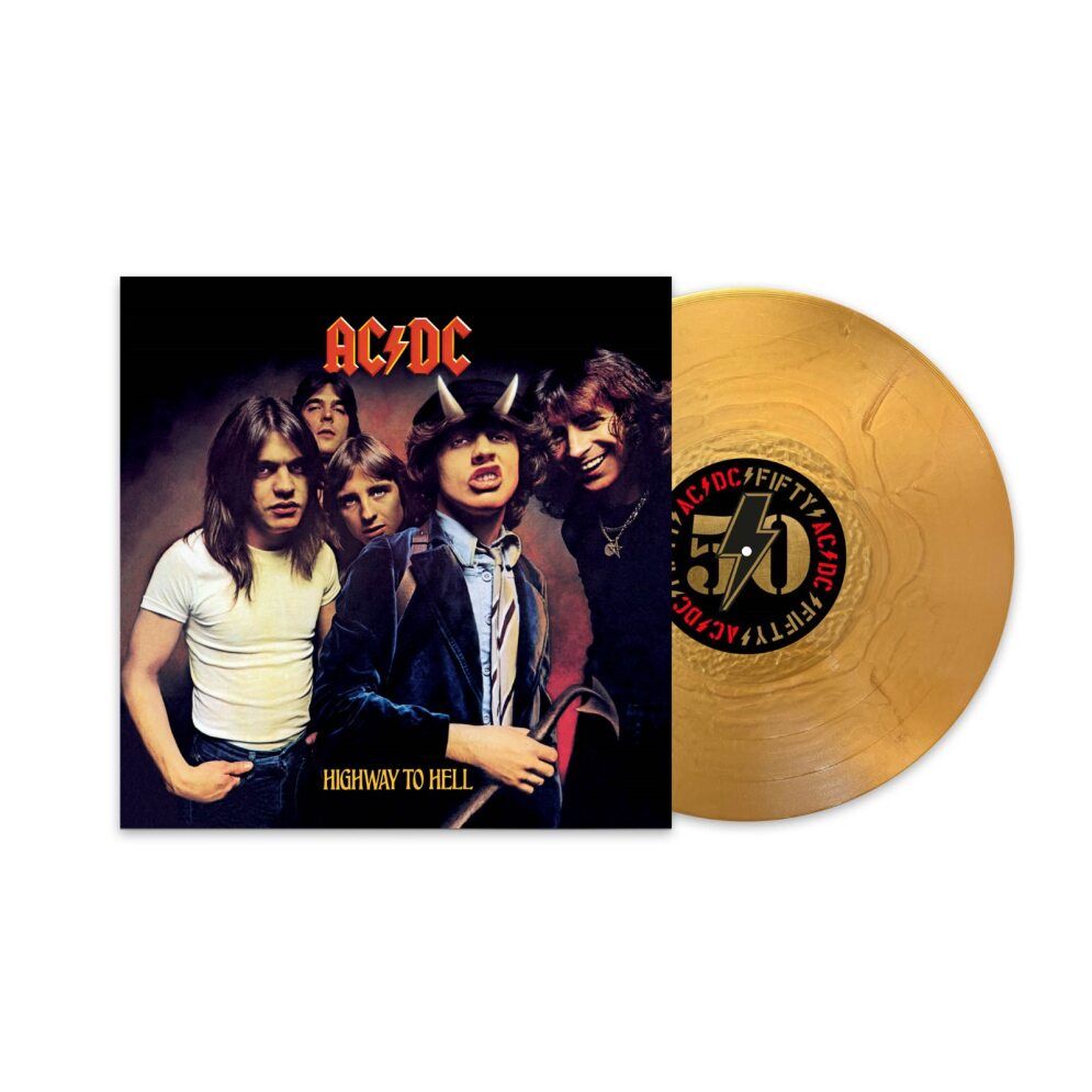 ACDC - Highway To Hell (50th Anniversary Special Ed. Gold vinyl reissue with insert) - Vinyl - New