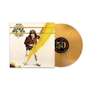 ACDC - High Voltage (50th Anniversary Special Ed. Gold vinyl reissue with insert) - Vinyl - New