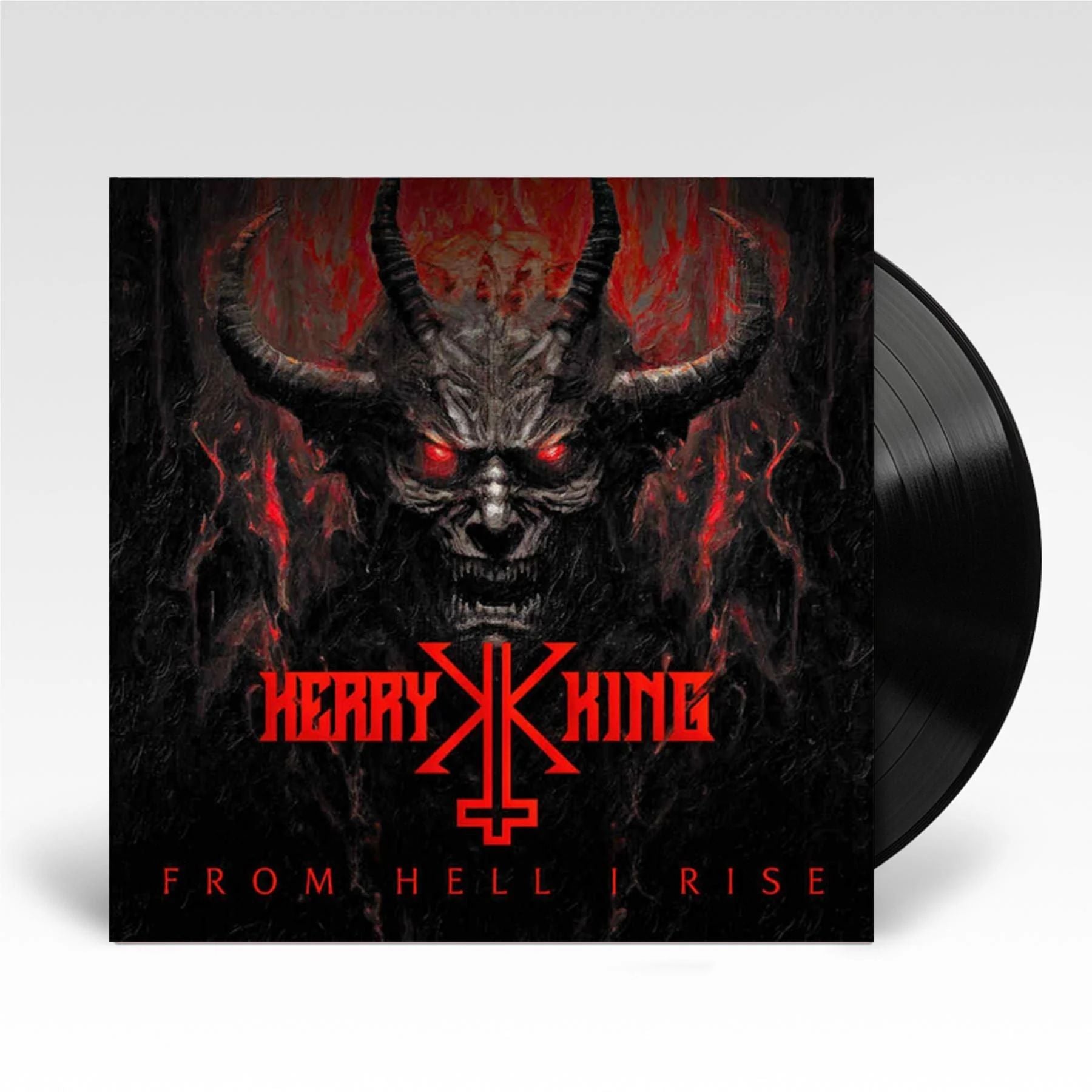 King, Kerry - From Hell I Rise (Dark Red/Orange Marbled vinyl gatefold) - Vinyl - New