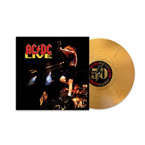 ACDC - Live (50th Anniversary Special Ed. 2LP Gold vinyl gatefold reissue with insert) - Vinyl - New
