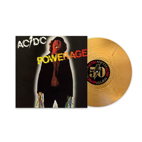 ACDC - Powerage (50th Anniversary Special Ed. Gold vinyl reissue with insert) - Vinyl - New