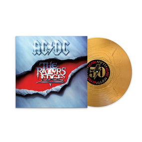 ACDC - Razors Edge, The (50th Anniversary Special Ed. Gold vinyl reissue with insert) - Vinyl - New