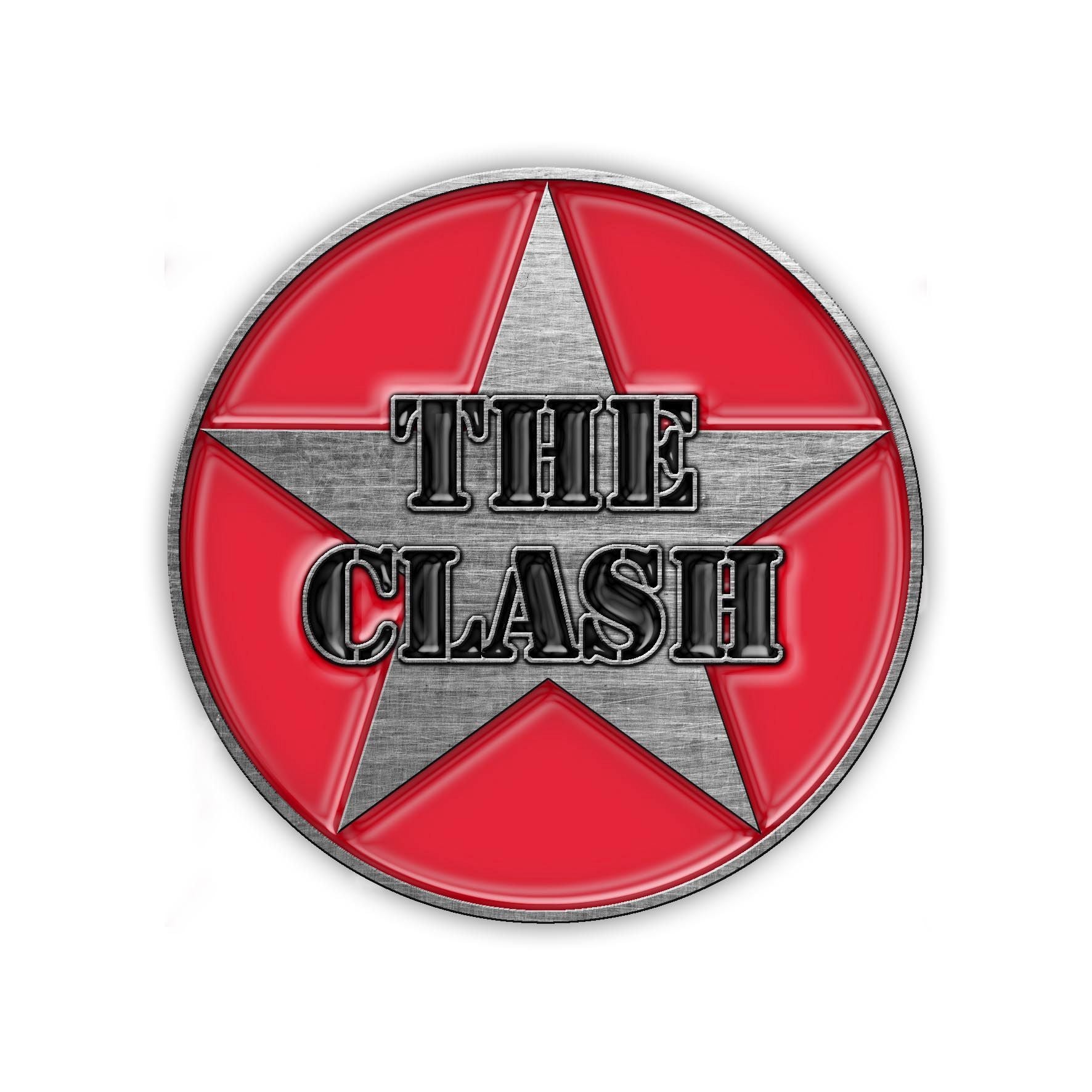 Clash, The - Pin Badge - Military Logo