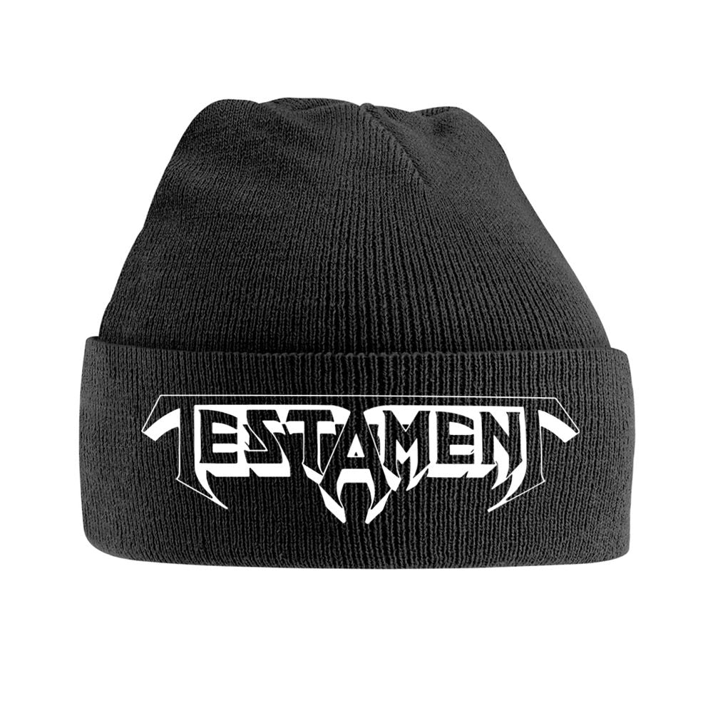 Testament - Knit Beanie - Embroidered - Logo