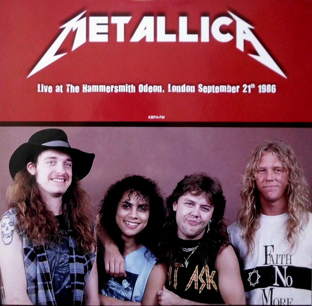 Metallica - Live At The Hammersmith Odeon, London September 21th 1986 (180g Coloured Vinyl) - Vinyl - New