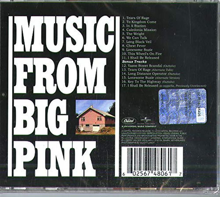 Band - Music From The Big Pink (2018 reissue w. 6 bonus tracks) - CD - New