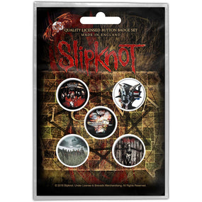Slipknot - 5 x 2.5cm Button Set - Albums