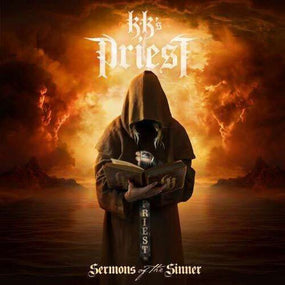 KK's Priest - Sermons Of The Sinner (Indie Exclusive Thunderbolt Red Vinyl + CD of full album) - Vinyl - New