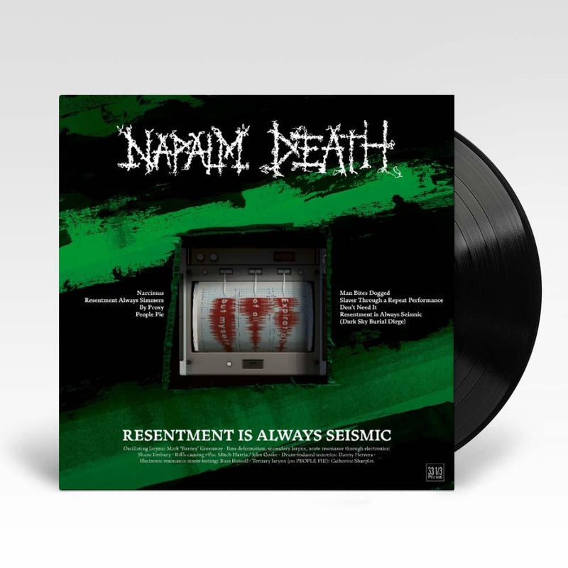 Napalm Death - Resentment Is Always Seismic: A Final Throw Of Throes (180g) - Vinyl - New