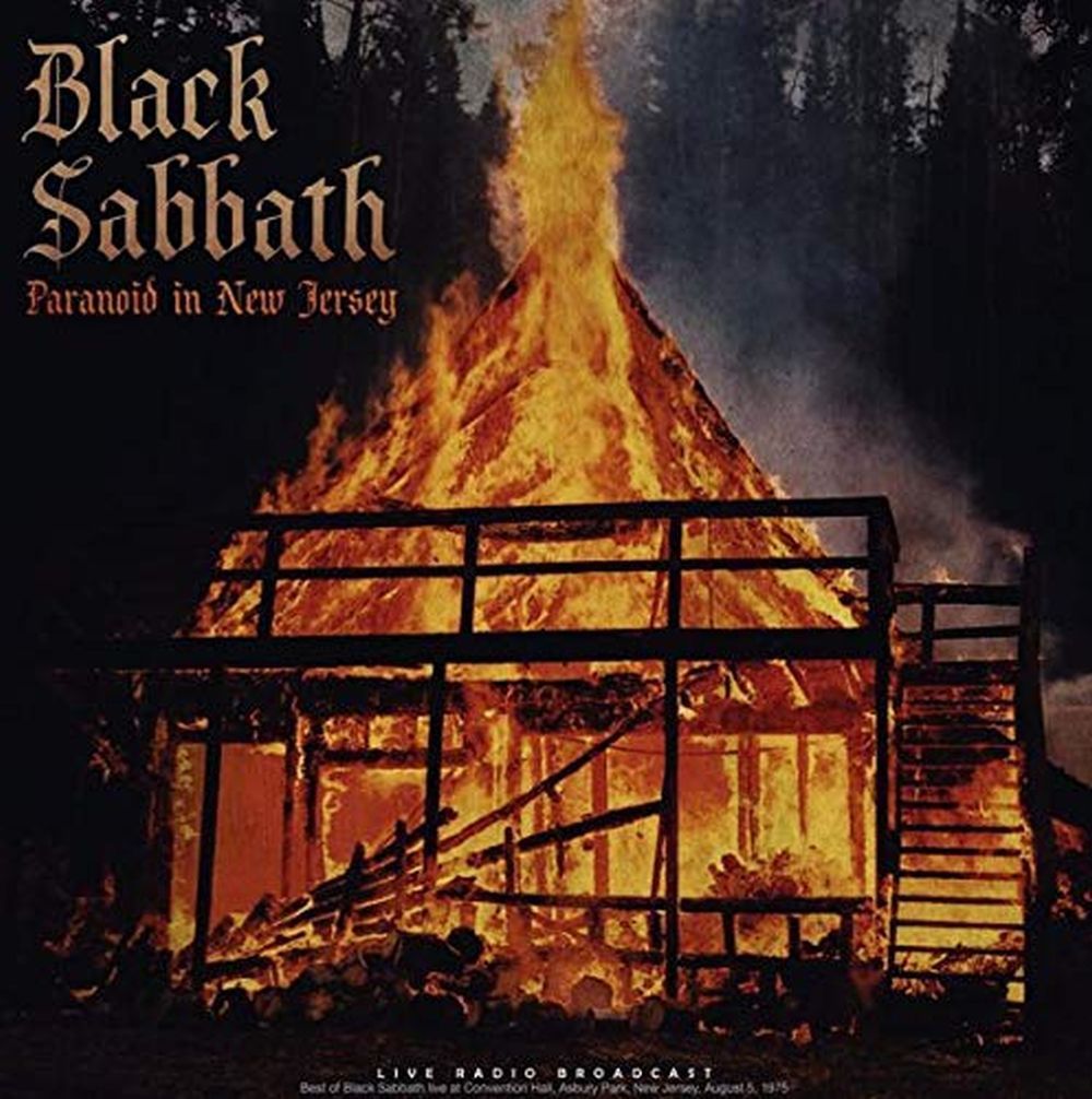 Black Sabbath - Paranoid In New Jersey: Live Radio Broadcast - Convention Hall, Asbury Park, New Jersey, August 5 1975 - Vinyl - New
