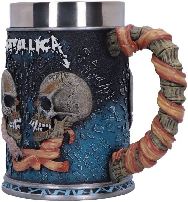 Metallica - Tankard Sad But True - Pint (560ml) 14.5cm high quality resin cast w. removable stainless steel insert)