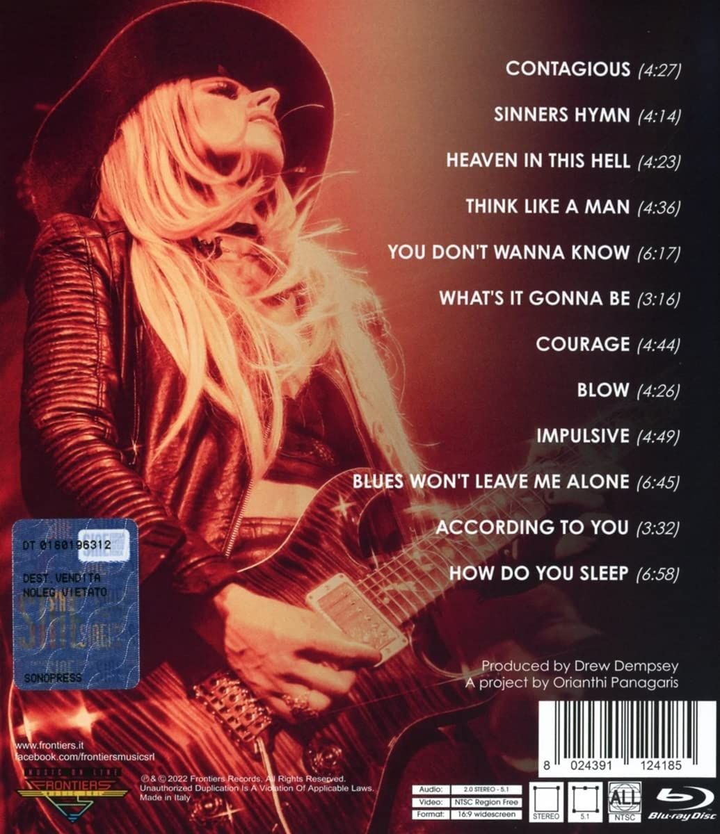 Orianthi - Live From Hollywood (RA/B/C) - Blu-Ray - Music