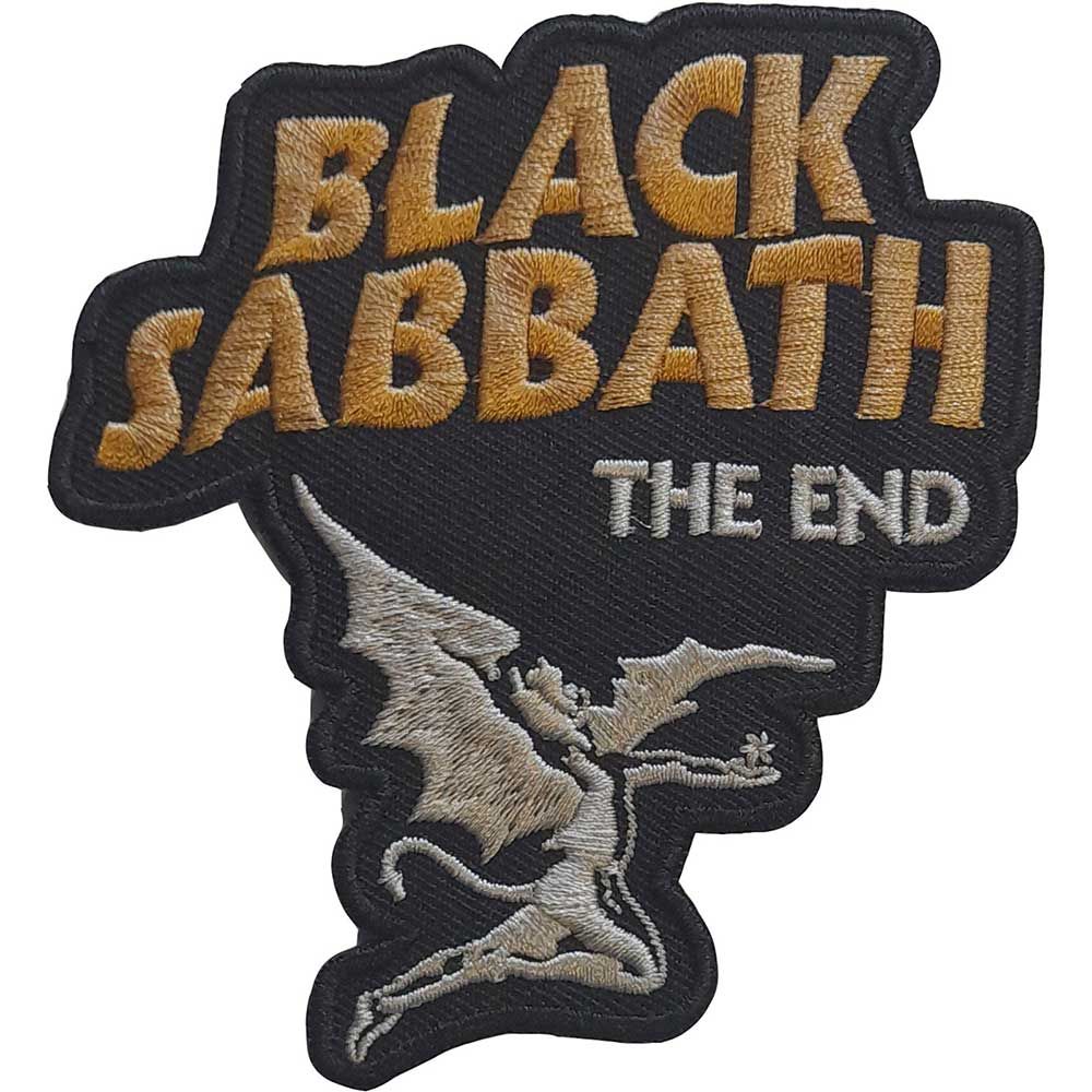 Black Sabbath - Cut-Out The End (90mm x 100mm) Sew-On Patch