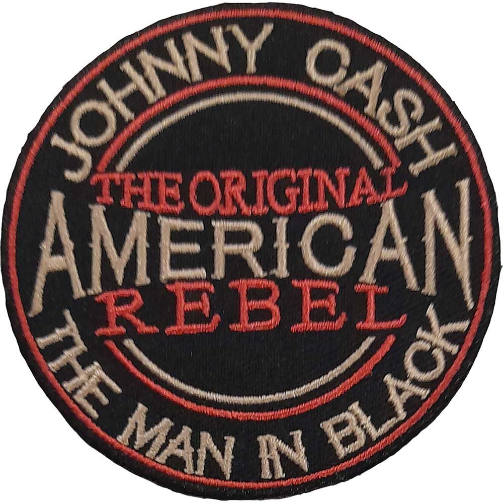 Cash, Johnny - Original American Rebel (75mm) Sew-On Patch