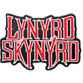 Lynyrd Skynyrd - Cut-Out Logo (95mm x 70mm) Sew-On Patch