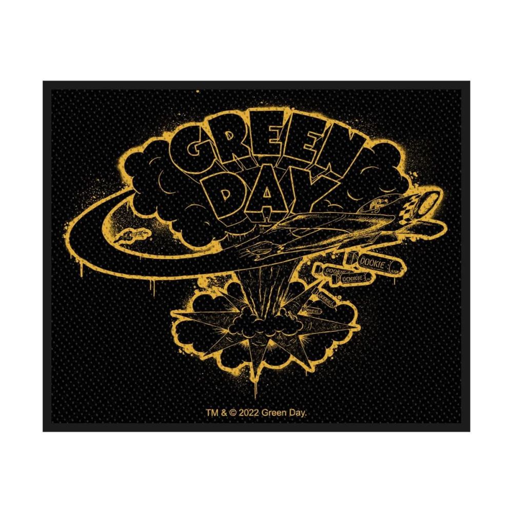 Green Day - Dookie (100mm x 80mm) Sew-On Patch