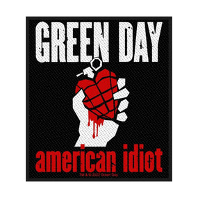 Green Day - American Idiot (100mm x 85mm) Sew-On Patch