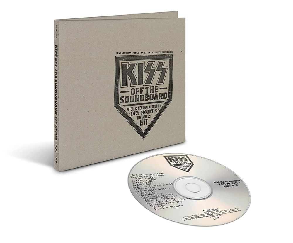 Kiss - Off The Soundboard: Des Moines November 29 1977 - CD - New