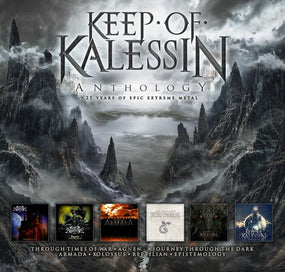 Keep Of Kalessin - Anthology: 25 Years Of Extreme Metal (Through Times Of War/Agnen/Armada/Kolossus/Reptilian/Epistemology) (6CD Box Set) - CD - New