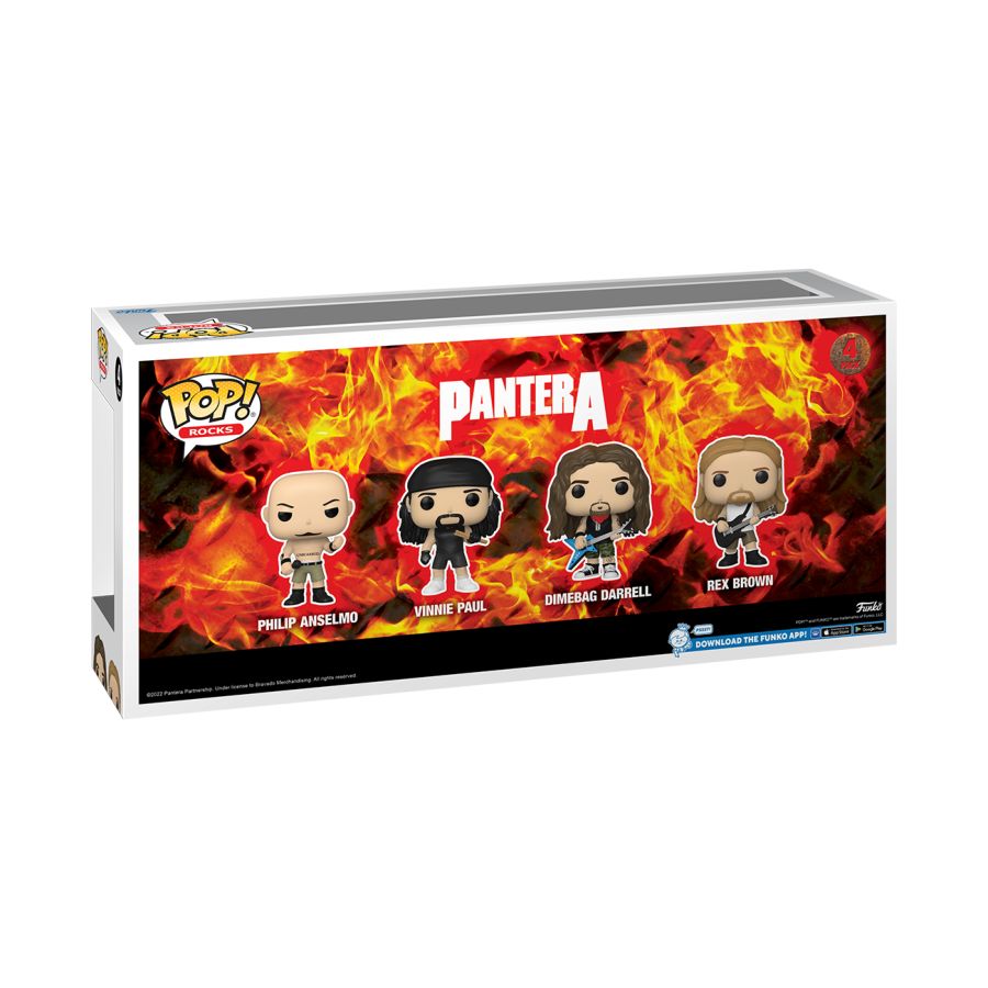 Pantera - Pop! Vinyl 4-Pack
