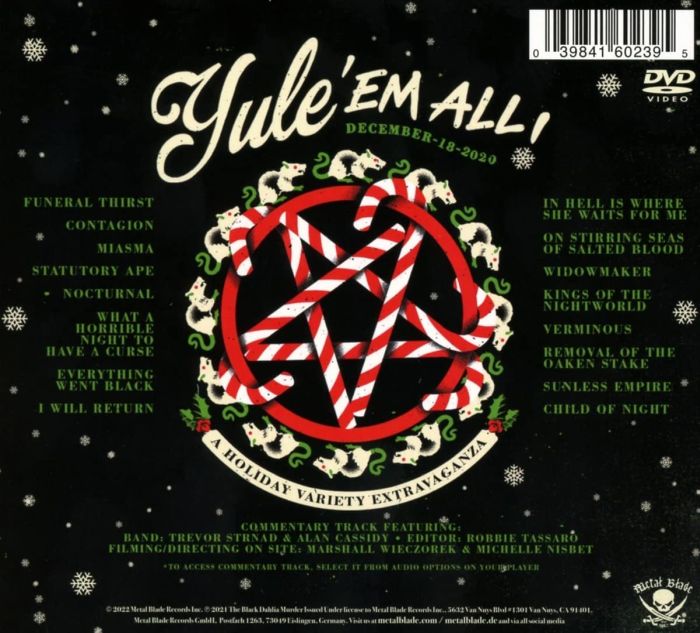 Black Dahlia Murder - Yule 'Em All!: A Holiday Variety Extravaganza (R0) - DVD - Music